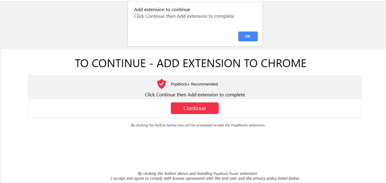 product.direcredirection chrome extension malvertising